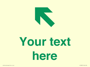 Custom Safe Condition inverse: Green Up left arrow